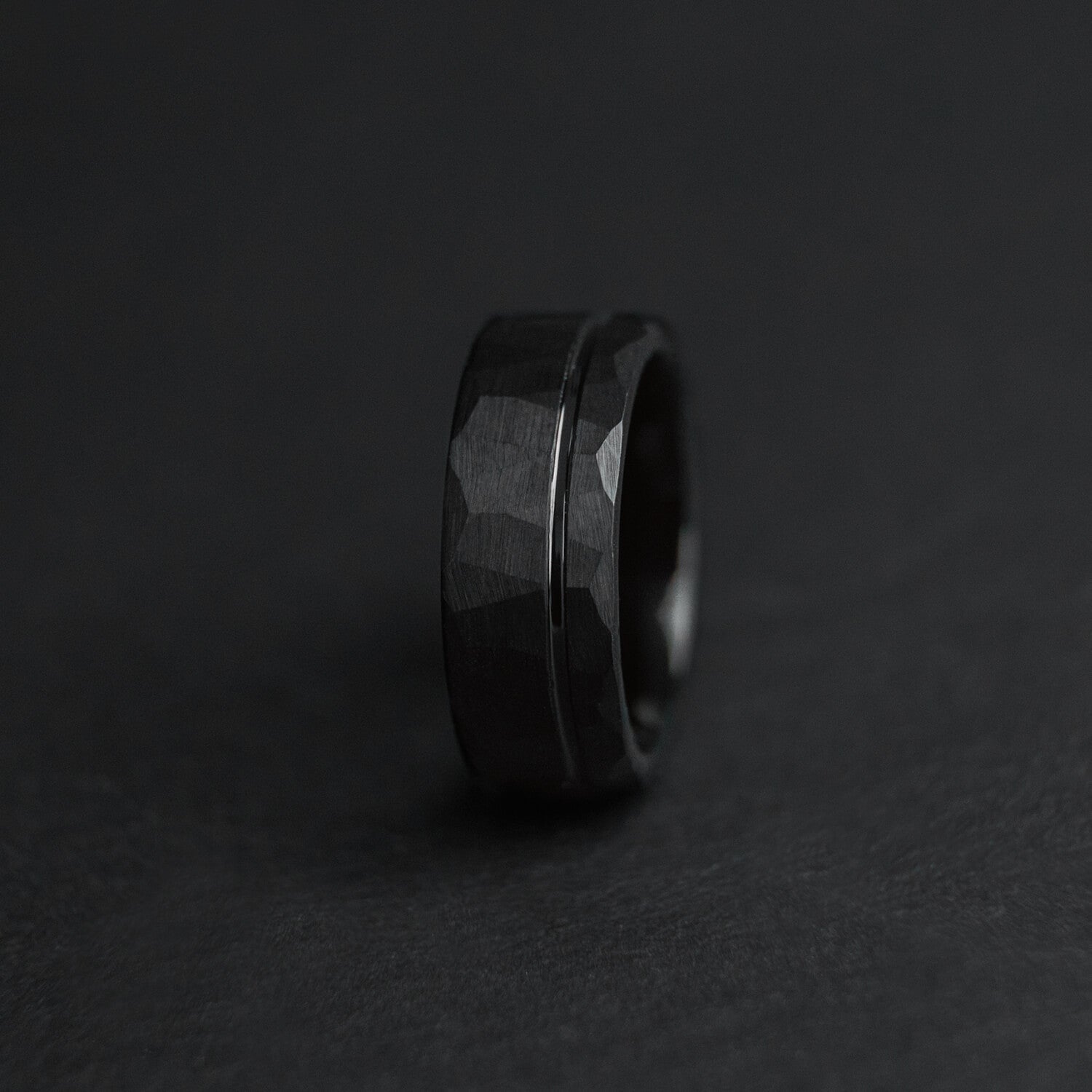 Black Tungsten Rings