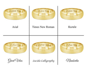 (Couples) "BEDROCK "  Tungsten Carbide Rose Gold Ring 8mm, 4mm w/ Hammered Design